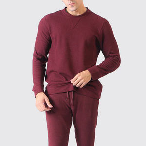 Sweat-shirt en coton surdimensionné au meilleur prix, pull à col rond 350 g/m², sweat à capuche brodé vierge pour hommes et femmes, vente en gros - Product Image 1