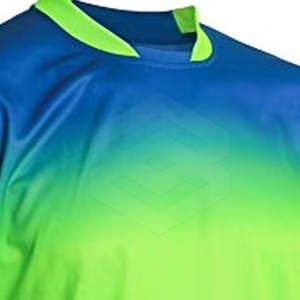 ชุดกีฬาผ้าโพลีเอสเตอร์สำหรับผู้ชายเสื้อฟุตบอลผู้รักษาประตูปรับแต่งได้100% - Product Image 4