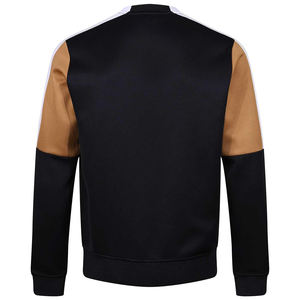 Sweat-shirt en jersey tricoté d'hiver unisexe confortable pour homme avec logo personnalisé, col rond, coupe ample, grande taille, 100% coton biologique - Product Image 5