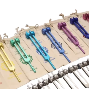 Ensemble de 20 diapasons de solfège et planétaires - Accordés professionnellement .25 - Astrologie, solfège, vibration sonore... - Product Image 1