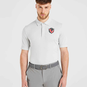 Camiseta OEM con logotipo personalizado, Camiseta lisa de manga corta de golf de alta calidad, polo sin costuras transpirable de secado rápido para hombre - Product Image 2