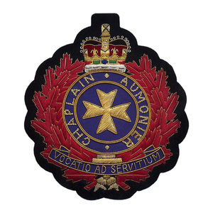 Insignes de fil de lingot brodés à la main personnalisés de haute qualité pour les tenues formelles vestes de cérémonie et accessoires d'uniforme - Product Image 4
