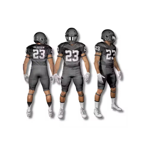 Conjunto de uniforme de fútbol americano de alta calidad, Camiseta y pantalón de equipo personalizados, ropa deportiva transpirable de secado rápido para entrenamiento y Club - Product Image 1