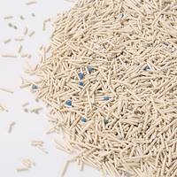 Litière pour chat en tofu biodégradable OEM/ODM, écologique, à agglomération forte, haute absorption, sans poussière, vente en gros directe d'usine
