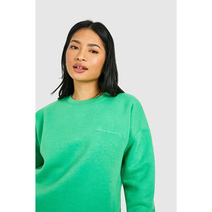 ชุดวอร์ม2ชิ้นสำหรับผู้หญิงชุดวอร์ม2ชิ้นชุดออกกำลังกายเล่นกีฬาสีเขียวแบบกำหนดเอง - Product Image 3