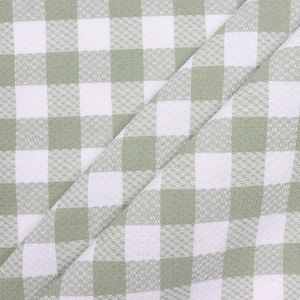 Mantel de algodón 100% de tamaño personalizado, textil para el hogar a cuadros grises para bodas y fiestas para uso en exteriores - Product Image 3