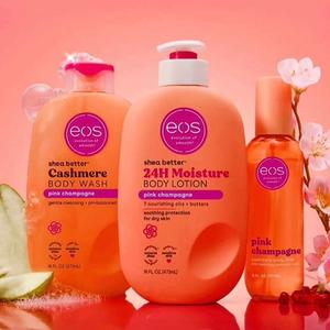Loción EOS Shea Better al por Mayor, 473 ml |   Colección de Jabones Corporales Auténticos EOS – Sueño de Fresa y Champán Rosado - Product Image 2