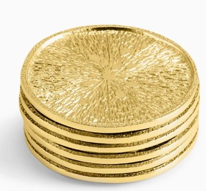 แผ่นรองแก้วและแผ่นรองแก้วอะลูมิเนียมสำเร็จรูปสีทองสำหรับตกแต่งโต๊ะ - Product Image 5