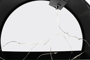 Luces colgantes solares redondas <span class=keywords><strong>de</strong></span> Metal multifunción, LED linterna <span class=keywords><strong>de</strong></span> <span class=keywords><strong>hierro</strong></span>, maceta <span class=keywords><strong>de</strong></span> pared creativa, alimentador <span class=keywords><strong>de</strong></span> pájaros LED, soporte <span class=keywords><strong>de</strong></span> flores decorativas - Product Image 4