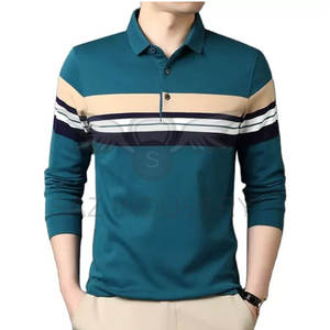 Alta calidad 100% hombres verano Casual para Polos Camiseta de punto de sublimación completa personalizada - Product Image 1