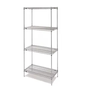 Customized Cold Room Storage Detachable Durable Metal SS Storage Rack Shelf Garage System from India