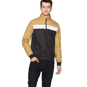 เสื้อกันลมสำหรับผู้ชายและผู้หญิงชุดออกกำลังกายทำจากไนลอนแบบวินเทจแบบกำหนดเองชุดออกกำลังกายใส่ได้ทั้งชายและหญิงมีซิป - Product Image 1