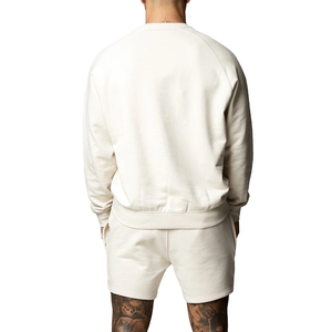 Conjunto corto de cuello redondo de la mejor calidad con logotipo personalizado OEM para hombre, conjuntos de 2 piezas, conjunto de pantalones cortos para hombre, traje deportivo informal - Product Image 6