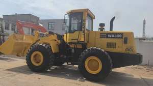 Chargeur frontal Komatsu Wa380-3 pour l'exploitation des carrières utilisé avec les composants du noyau du pare-soleil du moteur Weichai Pompe et moteur - Product Image 6