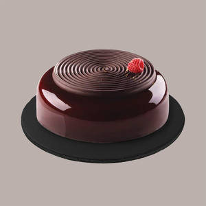 3pcs Round <b>Cake</b> <b>Boards</b> Black Rigid Cardboard DM 20H1 cm Essential <b>Cake</b> Decorating Supplies - Product Image 2
