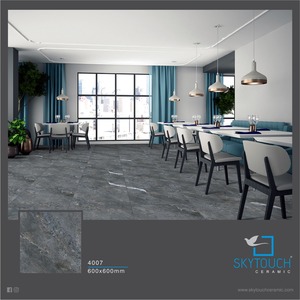 Azulejos de porcelana mate Baldosa de cerámica de la mejor opción Azulejos de diseño de suelos de madera 600x600mm para uso en proyectos Pulido - Product Image 4