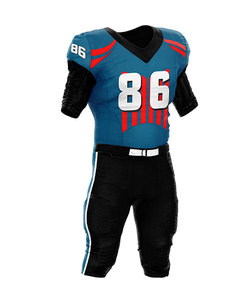 Maillots d'entraînement de football américain personnalisés Ensembles d'uniformes de football pour adultes pour jeunes vierges - Product Image 2