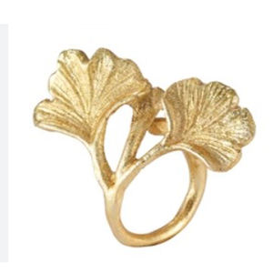 Anillo de Servilleta Decorativo Dorado Hecho a Mano, Decoración de Mesa para el Hogar, Fiestas, Hoteles y Restaurantes - Product Image 1