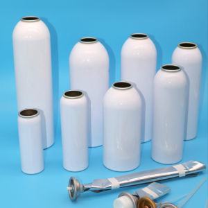 Venta al por mayor de botellas de metal duraderas de embalaje en aerosol de aluminio elegante y respetuoso con el medio ambiente del fabricante de Vietnam - Product Image 1