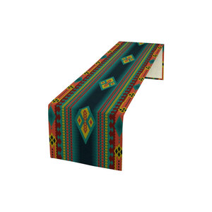 Exportador indio 100% algodón personalizado bordado boda fiesta caminos de mesa a precio mayorista - Product Image 5