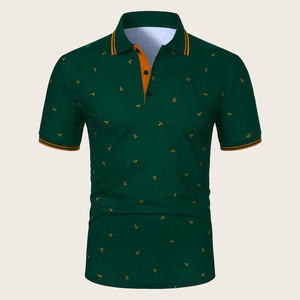 Camisa informal de verano de manga corta para hombre, 100% algodón, transpirable, poliéster, detalle de botones, patrón sólido para uso diario - Product Image 1