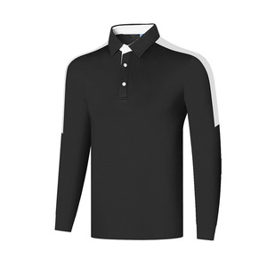 OEM Custom logo Embroidery Printed Design Golf <b>Clothing</b> Men's Outdoor Sports Jersey Long Sleeve Breathable Quick-<b>drying</b> Sweat - Product Image 1