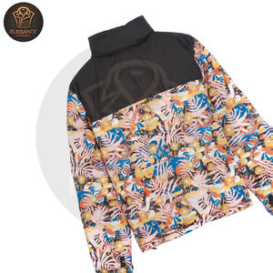 Nuevo ligero impermeable a prueba de viento invierno deportes al aire libre de alta calidad abajo marca personalizada acolchado exterior desgaste Puffer chaquetas - Product Image 3