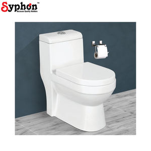 Diseño clásico, elegante Baño de cerámica, artículos sanitarios, duradero, venta al por mayor, inodoro de una pieza, armario de agua para proyectos residenciales - Product Image 1