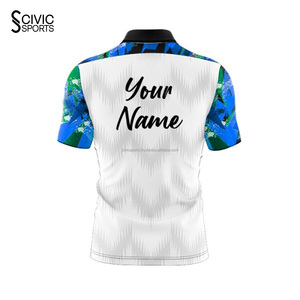 Maillots de bowling pour équipes et clubs Chemises de sublimation légères avec logo Maillots de bowling pour hommes - Product Image 4