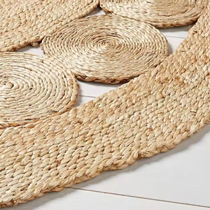 Alfombra y alfombra de algodón de yute hecha a mano ecológica de alta calidad, tamaño personalizado para ventas al por mayor para decoración del hogar - Product Image 4