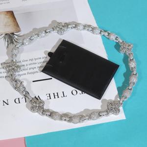 Certified VVS Pear And Round <b>Moissanite</b> Diamond Iced Out Hip Hop Ball <b>Chain</b> For Rappers Everyday Wear Bling Pendant Necklace - Product Image 5