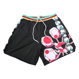 Short de basket-ball et de football American Street Fashion personnalisable de haute qualité, grande taille, nouveauté, vente en gros recommandée - Product Image 3