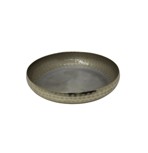 Handmade Modern Style EPL Serving Bowl round Iron with Rough Brass Finish <b>Decorative</b> Bowl for Kitchen & <b>Table</b> <b>Top</b> <b>Decor</b> - Product Image 1