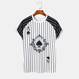 Vente en gros de t-shirts personnalisés 100% coton pour hommes, coupe confortable, tissu doux, style décontracté, commande en gros à bas prix - Product Image 2