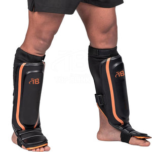 Espinilleras Venta al por mayor Precio bajo Calidad superior Logotipo personalizado Espinilleras Cuero genuino Espinilleras - Product Image 3