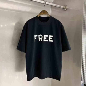 T-shirt à manches courtes décontracté personnalisé haut à demi-col ample mode de rue haut à demi-cou T-shirt T-shirt décontracté - Product Image 3