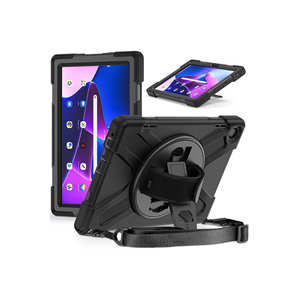 Étui de tablette robuste en silicone Netzy Defender Series pour Lenovo Tab M10 HD (2e génération) Noir - Housses et étuis pour tablettes - Product Image 6