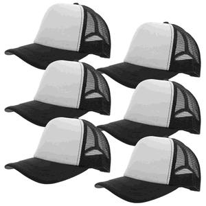 Outdoor Supply 5-Panel <b>Baseball</b> <b>Cap</b> Driver Hat with Jersey Fabric for Sublimation Mesh Fabric for Outdoor Use - Product Image 1