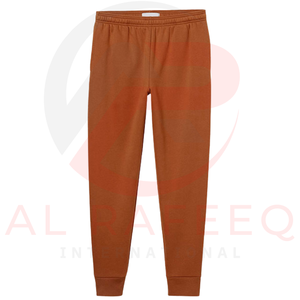 Premium Quality Men's Eco-Friendly Breathable Cotton Blend Mid Waist <b>Trouser</b> with Customizable Design and Logo - Product Image 1