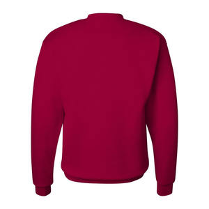 Premium Oversized Men Pullover Sudadera 100% Algodón Fleece Hombres Sudaderas Cuello redondo Custom Logo Basics Sudaderas - Product Image 3