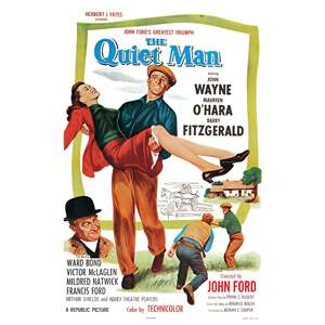 Quiet Man Home Decor <b>Poster</b> Offset and Digital Printing Techniques - Product Image 1