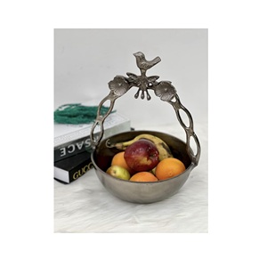 Cuencos decorativos de Metal para restaurante, centro de mesa de boda, cuencos de aluminio para servir dulces y nueces para cocina, el más vendido - Product Image 4