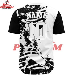 Custom Sports Quick Dry Breathable Youth Kids <b>Toddler</b> Blank Baseball Button up Softball Shirt Training Kit Kids Baseball Jersey - Product Image 2