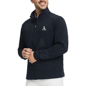 Men <b>Winter</b> Golf Jacket Water Repellent Stand Collar Front Logo for Outdoor <b>Sports</b> and Leisure Use - Product Image 2