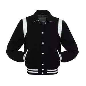 Chaqueta Universitaria Clásica para Hombre, Nueva Colección 2026, Estilo Casual, con Logotipo Personalizado, 100% Algodón Suave, Acabado Elegante - Product Image 3