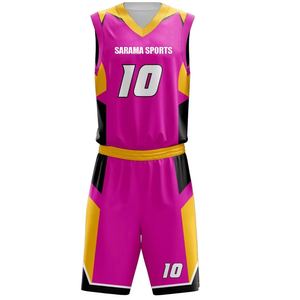 Maillots de basket-ball personnalisés pour les équipes, séchage rapide, design professionnel, uniformes de basket-ball athlétiques sans manches - Product Image 2