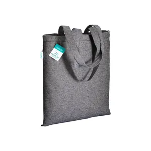 Borse Shopper Ecologiche Promozionali con Manico Lungo in Cotone Riciclato 280g - Product Image 5