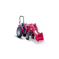 Petits équipements de charge frontale pour tracteurs à vendre, chargeuse sur pneus Mahindra avec moteur et composants de pompe, matériel agricole