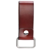 Support de ruban à mesurer en cuir marron étui à pince de ceinture pour outil d'impact de forage ensemble de 2 pièces multi-outils robustes capacité de 150 lb (20