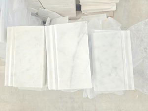 2025 turc Bianco Ibiza moulures de plinthe en marbre blanc poli 20x30cm décorations intérieures et extérieures fabriquées en Turquie - Product Image 3